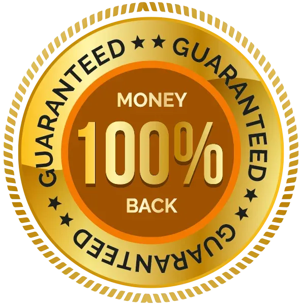 180-Day Money Back Guarantee Seal - Try OptiVite Risk-Free